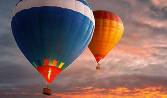 hot air balloon